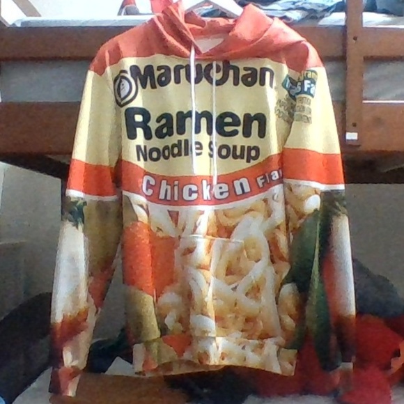 Ramen Noodle Sweatshirt Hoodie - Picture 1 of 2